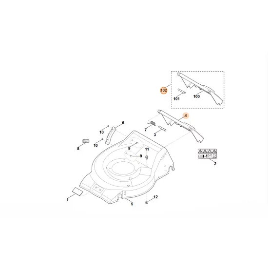 STIHL  Zestaw osłony 6350 007 1085